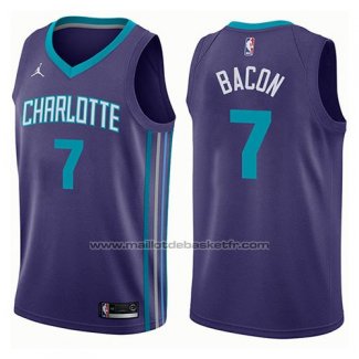 Maillot Charlotte Hornets Dwayne Bacon #7 Statement 2017-18 Volet