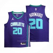 Maillot Charlotte Hornets Gordon Hayward #20 Statement 2020-21 Volet