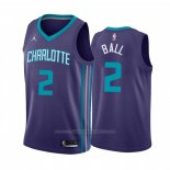 Maillot Charlotte Hornets LaMelo Ball #2 Statement 2020-21 Volet