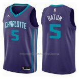 Maillot Charlotte Hornets Nicolas Batum #5 Statement 2017-18 Volet