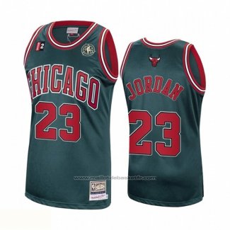 Maillot Chicago Bulls Michael Jordan #23 Mitchell & Ness 1997-98 Vert