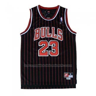 Maillot Chicago Bulls Michael Jordan #23 Retro 1995-96 Noir