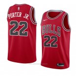Maillot Chicago Bulls Otto Porter JR. #22 Icon 2018 Rouge