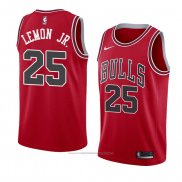 Maillot Chicago Bulls Walt Lemon JR. #25 Icon 2018 Rouge