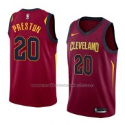 Maillot Cleveland Cavaliers Billy Preston #20 Icon 2018 Rouge