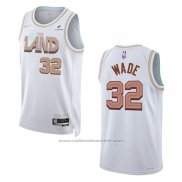 Maillot Cleveland Cavaliers Dean Wade #32 Ville 2022-23 Blanc