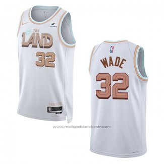 Maillot Cleveland Cavaliers Dean Wade #32 Ville 2022-23 Blanc