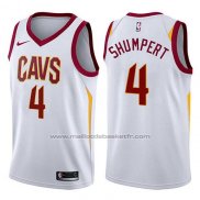 Maillot Cleveland Cavaliers Iman Shumpert #4 Swingman Association 2017-18 Blanc