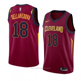 Maillot Cleveland Cavaliers Matthew Dellavedova #18 Icon 2018 Rouge