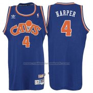 Maillot Cleveland Cavaliers Ron Harper #4 Retro 2008 Bleu