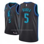 Maillot Dallas Mavericks J.j. Barea #5 Ville 2018-19 Bleu