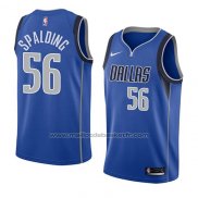 Maillot Dallas Mavericks Ray Spalding #56 Icon 2018 Bleu