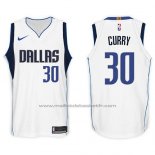 Maillot Dallas Mavericks Seth Curry #30 2017-18 Blanc