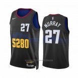 Maillot Denver Nuggets Jamal Murray #27 Ville 2023-24 Noir