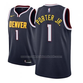 Maillot Denver Nuggets Michael Porter Jr. #1 Icon 2018-19 Bleu