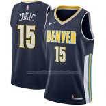 Maillot Denver Nuggets Nikola Jokic #15 2017-18 Bleu