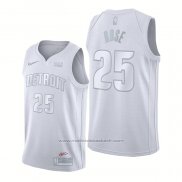 Maillot Detroit Pistons Derrick Rose #25 MVP Blanc