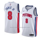 Maillot Detroit Pistons James Ennis III #8 Association 2018 Blanc