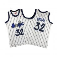 Maillot Enfant Orlando Magic Shaquille O'neal #32 Mitchell & Ness 1993-94 Blanc