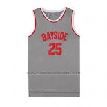 Maillot Film Bayside Morris #25 Gris