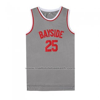 Maillot Film Bayside Morris #25 Gris