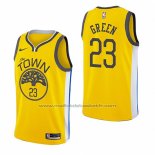 Maillot Golden State Warriors Draymond Green #23 Earned 2018-19 Jaune