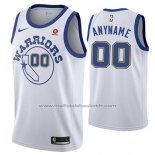 Maillot Golden State Warriors Personnalise 17-18 Blanc