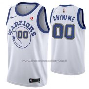 Maillot Golden State Warriors Personnalise 17-18 Blanc