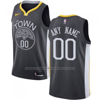 Maillot Golden State Warriors Personnalise 17-18 Noir