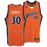 Maillot Golden State Warriors Stephen Curry #30 Retro Orange
