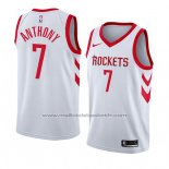 Maillot Houston Rockets Carmelo Anthony #7 Association 2018 Blanc