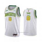 Maillot Houston Rockets Jae'sean Tate #8 Classic 2022-23 Blanc