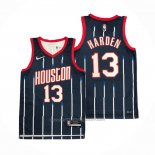 Maillot Houston Rockets James Harden #13 Ville 2021-22 Bleu