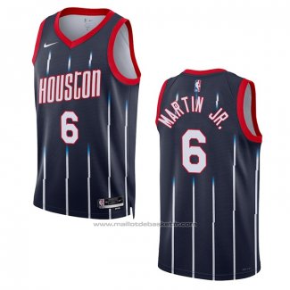 Maillot Houston Rockets Kenyon Martin JR. #6 Ville 2022-23 Noir