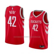 Maillot Houston Rockets Nene #42 Icon 2018 Rouge