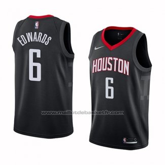 Maillot Houston Rockets Vincent Edwards #6 Statement 2017-18 Noir