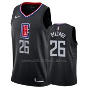 Maillot Los Angeles Clippers Angel Delgado #26 Statement 2019 Noir