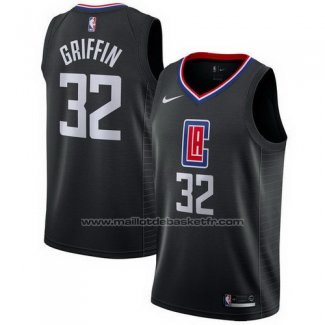 Maillot Los Angeles Clippers Blake Griffin #32 Statement 2017-18 Noir