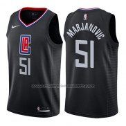 Maillot Los Angeles Clippers Boban Marjanovic #51 Statement 2019 Noir