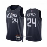 Maillot Los Angeles Clippers Norman Powell #24 Ville 2023-24 Bleu