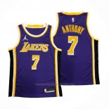 Maillot Los Angeles Lakers Carmelo Anthony #7 Statement 2020-21 Volet