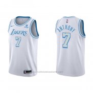 Maillot Los Angeles Lakers Carmelo Anthony #7 Ville 2021-22 Blanc