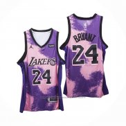 Maillot Los Angeles Lakers Kobe Bryant #24 Fashion Royalty Volet