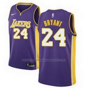 Maillot Los Angeles Lakers Kobe Bryant #24 Statehombret 2017-18 Volet