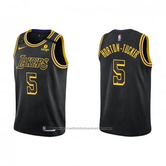 Maillot Los Angeles Lakers Talen Horton-Tucker #5 Mamba 2021-22 Noir