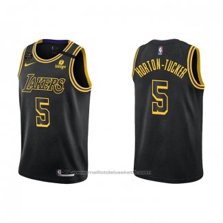 Maillot Los Angeles Lakers Talen Horton-Tucker #5 Mamba 2021-22 Noir