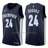 Maillot Memphis Grizzlies Dillon Brooks #24 Icon 2017-18 Bleu