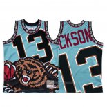 Maillot Memphis Grizzlies Jaren Jackson Jr. #13 Mitchell & Ness Big Face Vert