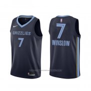 Maillot Memphis Grizzlies Justise Winslow #7 Icon Bleu
