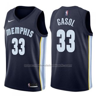 Maillot Memphis Grizzlies Marc Gasol #33 Icon 2017-18 Bleu